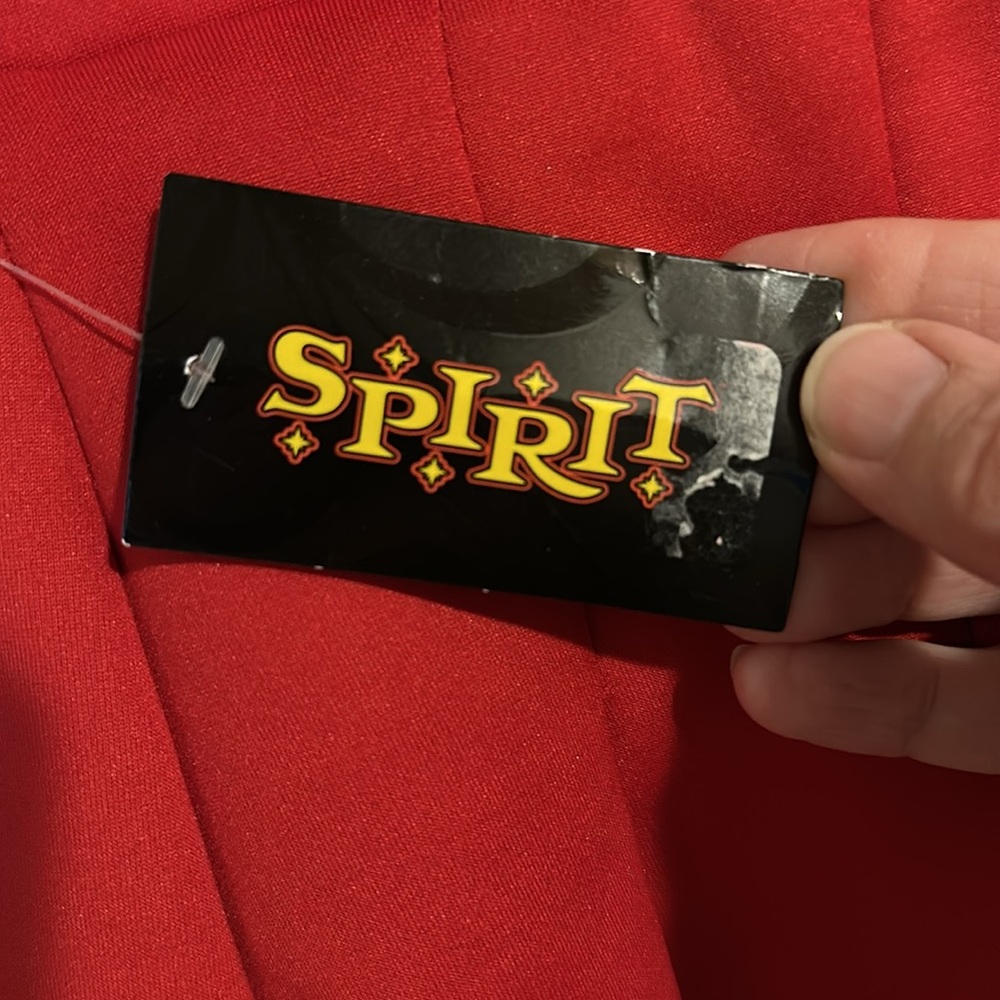 SPIRIT Red Cheerleading Skirt Womens Size M NWT - Picture 3 of 6